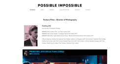 Desktop Screenshot of possibleimpossible.com